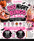 Boo Night Bingo at the Bakery